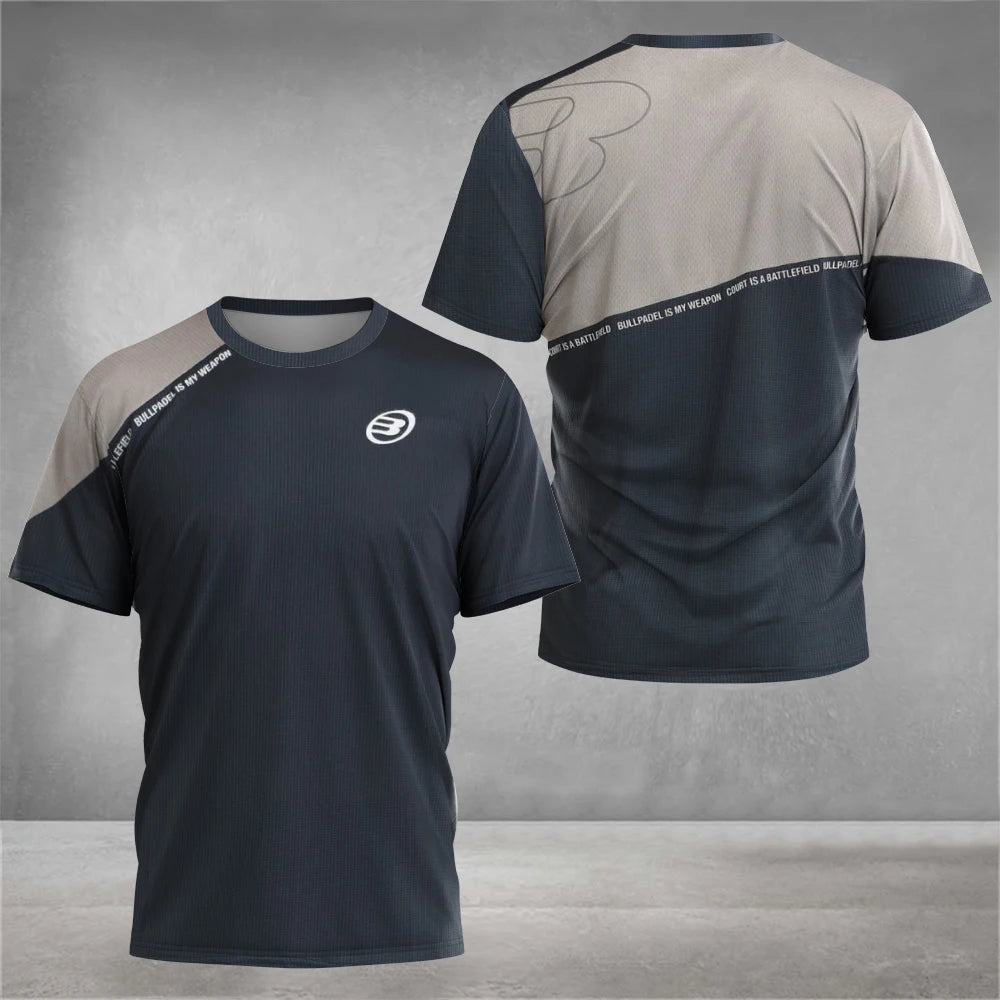 Bullpadel Unisex Performance Top – Black & Grey
