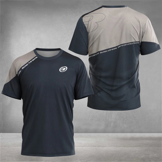 Bullpadel Unisex Performance Top – Black & Grey