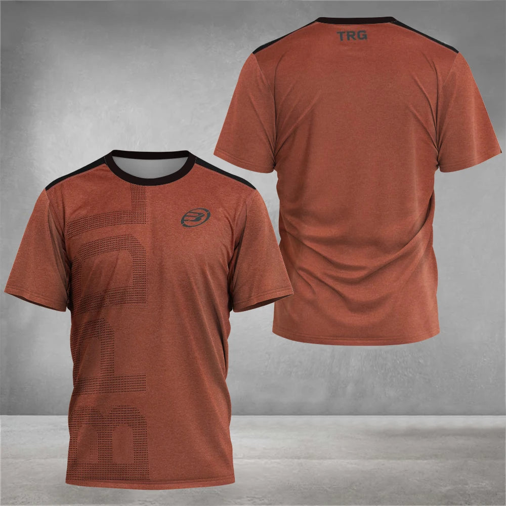 Bullpadel Unisex Performance Top – Burnt Orange