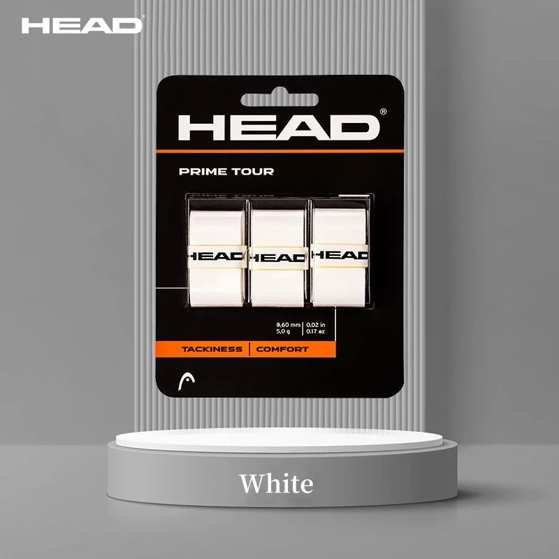 HEAD Racket Grip Tape – White (3 Pack)