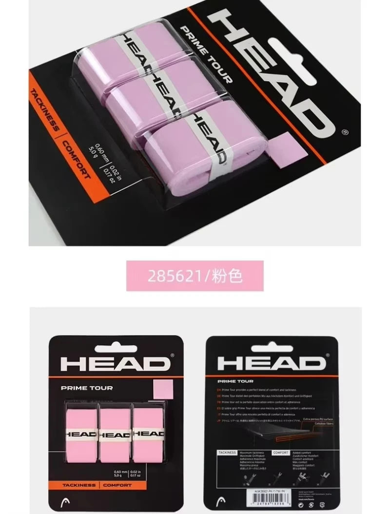 3pcs/lot HEAD Tennis Overgrip Sticky PU Hand Glue Padel Racket Tenis Grip Anti-Slip Training Sweatband For Tennis Badminton