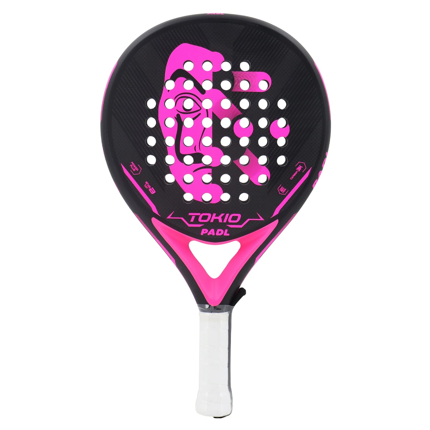 Padl Tokio Carbon Fibre Racket – Pink
