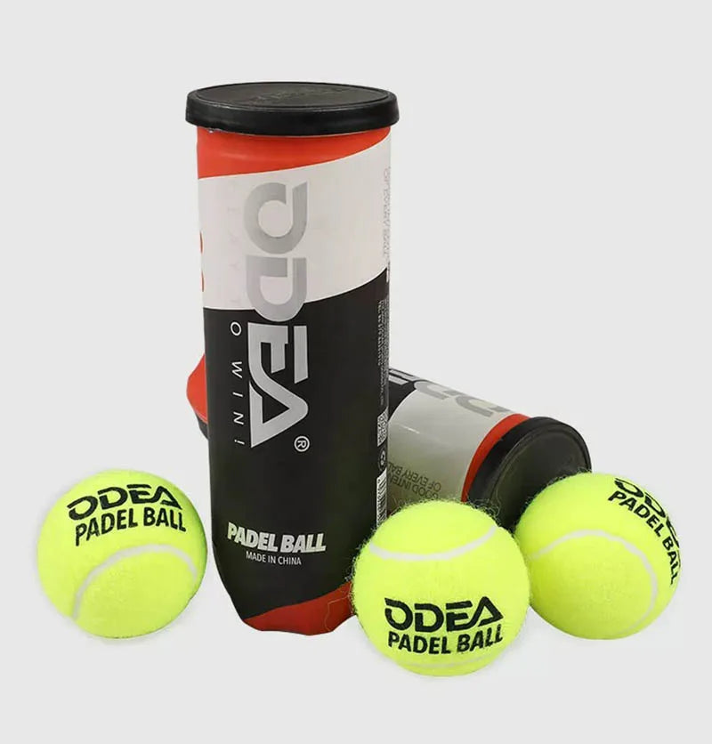 ODEA Cage Plate Vacuum 3pcs Tennis PADEL BALL Thick Inner Tank High Elasticity and Durable Training Ball