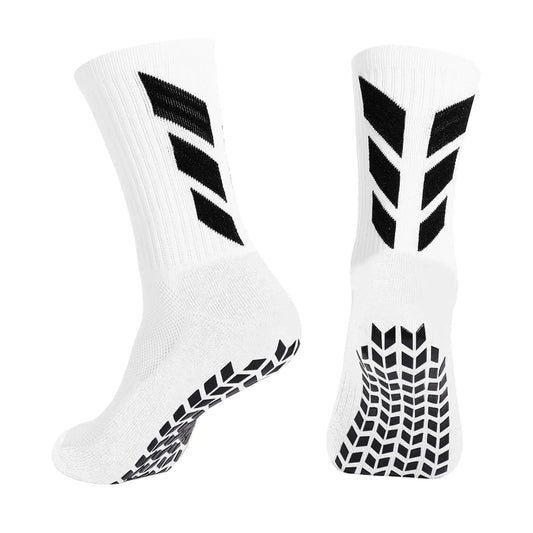 White Performance Grip Socks