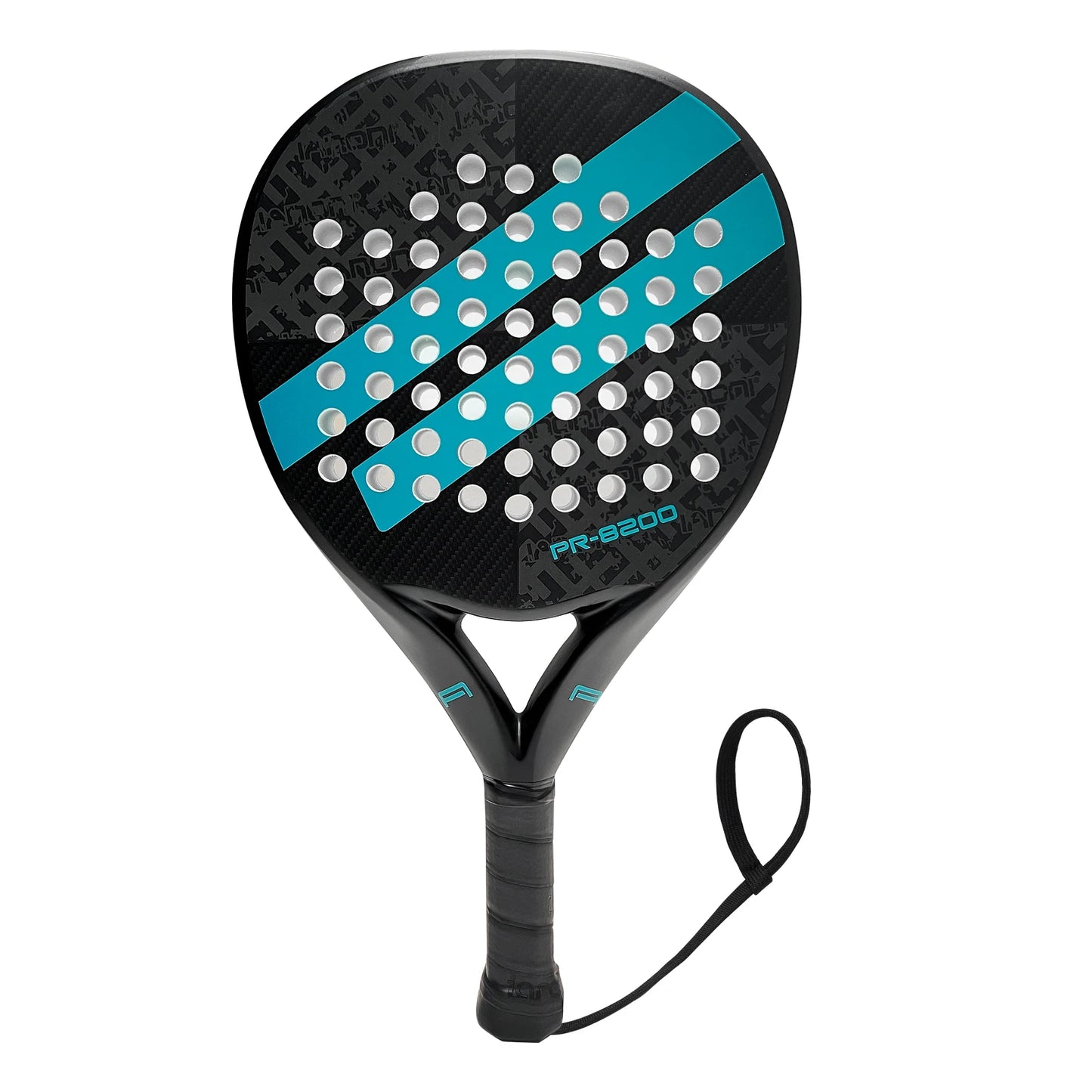 Ianoni PR8200 Carbon Fibre Racket – Yellow / Blue Stripe Edition