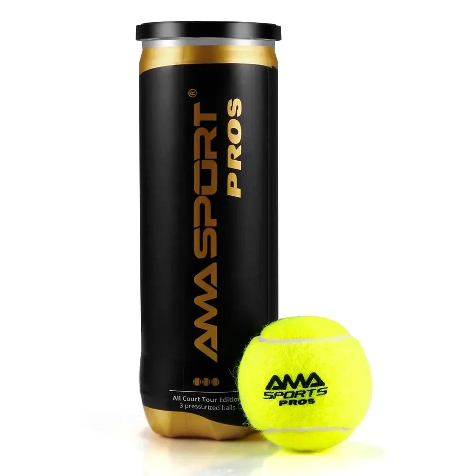 AMA SPORT Competition-Standard Padel Balls: PRO / PRO+ / PROS
