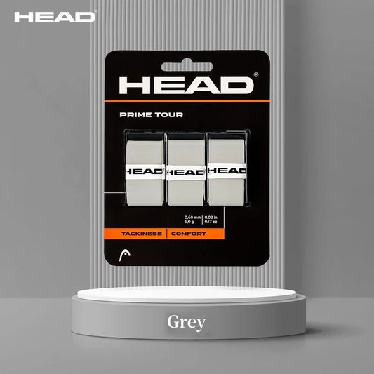 HEAD Racket Grip Tape – Grey (3 Pack)