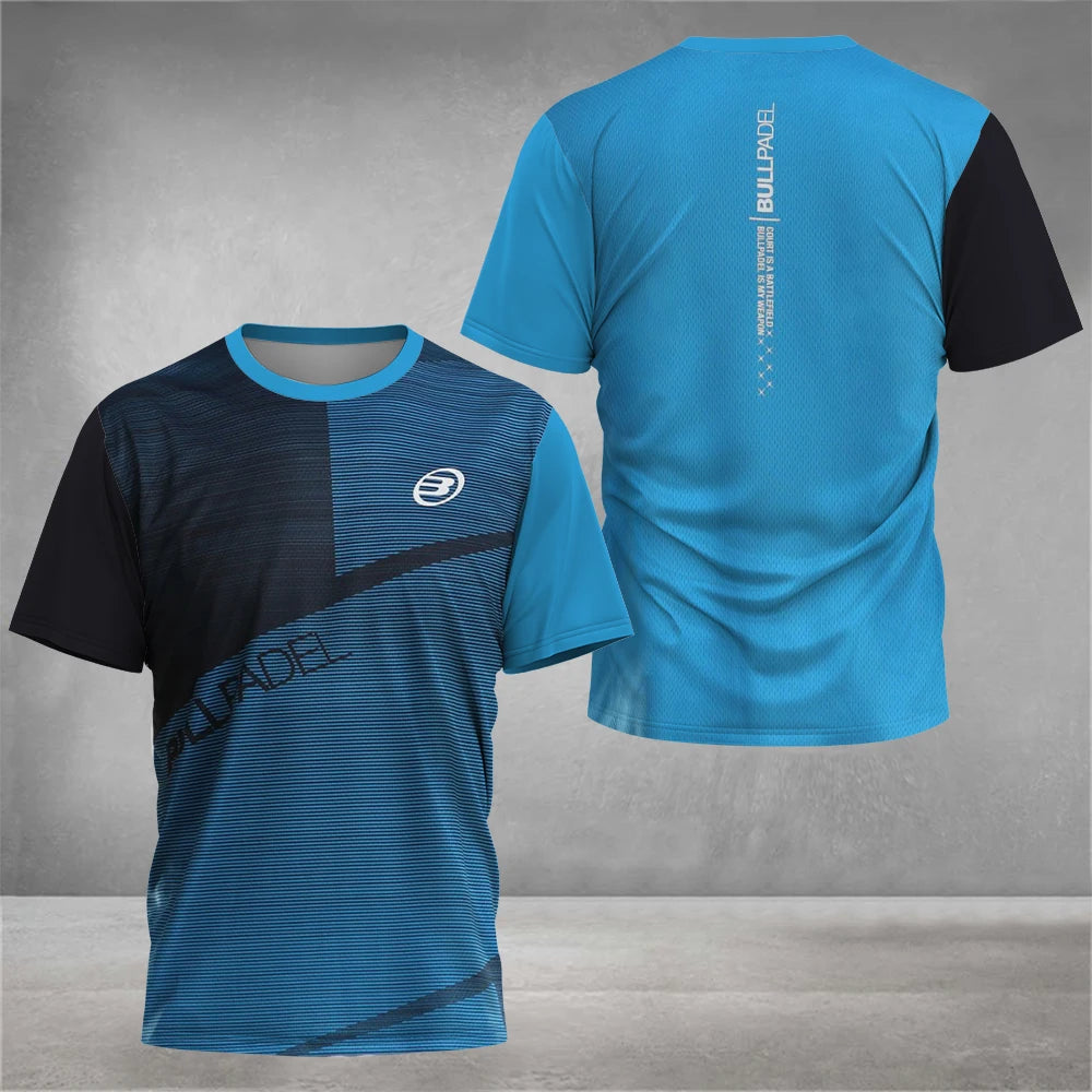Bullpadel Unisex Performance Top – Blue & Black