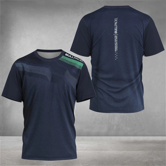 Bullpadel Unisex Performance Top – Navy & Green